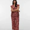 Pantalon taille haute Vmcnellie
