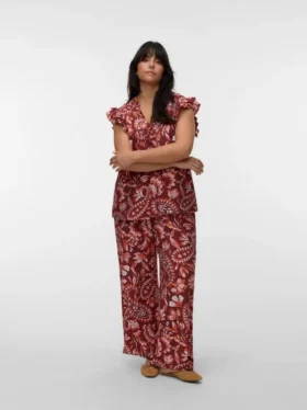 Pantalon taille haute Vmcnellie