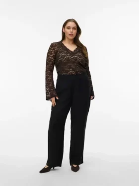 Pantalon taille haute Vmcotea