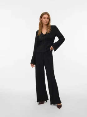 Pantalon taille haute Vmelisa