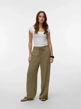 Pantalon taille haute Vmemma