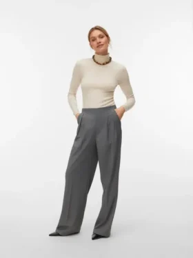 Pantalon taille haute Vmhailey