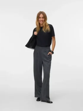 Pantalon taille haute Vmhenna