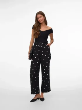 Pantalon taille haute Vmjoan