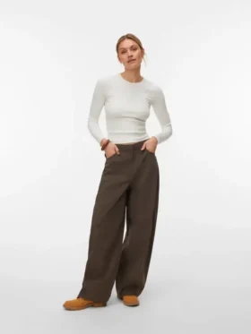 Pantalon taille haute Vmjose