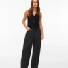 Pantalon taille haute Vmjose