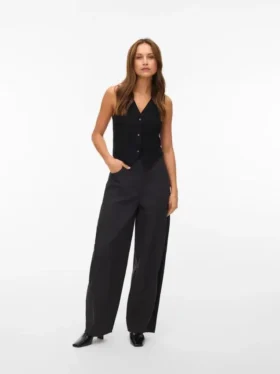 Pantalon taille haute Vmjose
