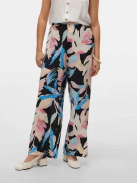 Pantalon taille haute Vmjosie