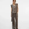 Pantalon taille haute Vmjosie