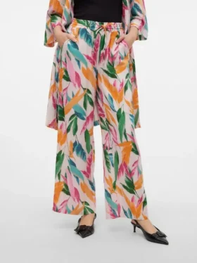 Pantalon taille haute Vmkleo