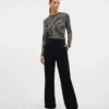 Pantalon taille haute Vmlava