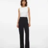 Pantalon taille haute Vmlina