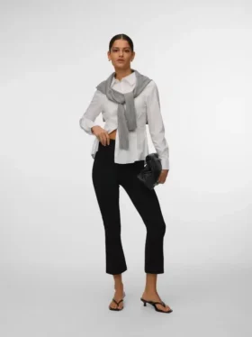 Pantalon taille haute Vmlinnea