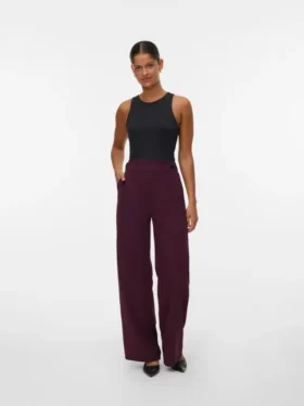 Pantalon taille haute Vmliva