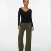 Pantalon taille haute Vmliva