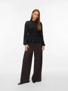 Pantalon taille haute Vmliva