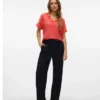 Pantalon taille haute Vmliva