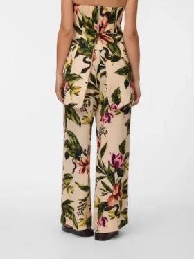 Pantalon taille haute Vmlyra