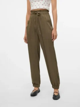 Pantalon taille haute Vmmarys