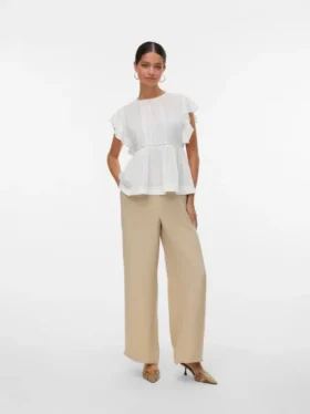 Pantalon taille haute Vmmelaney
