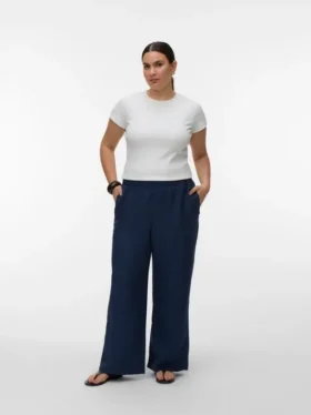 Pantalon taille haute Vmmelaney