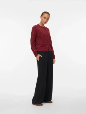 Pantalon taille haute Vmmelaney