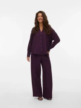Pantalon taille haute Vmmelaney