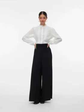 Pantalon taille haute Vmmette