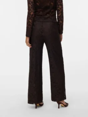 Pantalon taille haute Vmneline