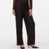 Pantalon taille haute Vmneline