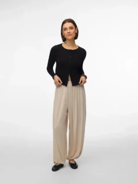 Pantalon taille haute Vmpernille