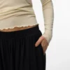 Pantalon taille haute Vmpernille