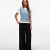 Pantalon taille haute Vmperry