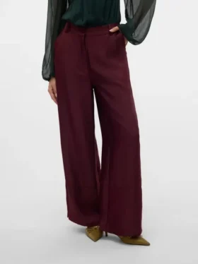 Pantalon taille haute Vmraquel