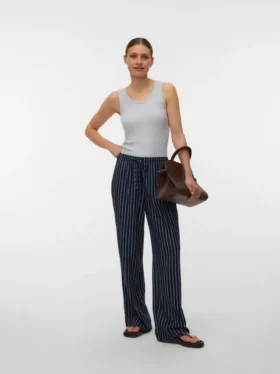 Pantalon taille haute Vmrosie