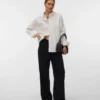 Pantalon taille haute Vmrosie