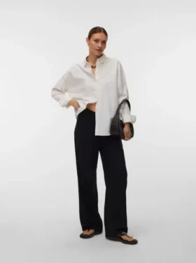 Pantalon taille haute Vmrosie
