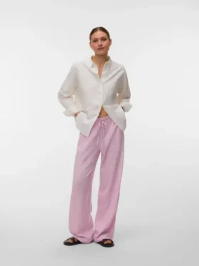 Pantalon taille haute Vmrosie