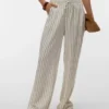 Pantalon taille haute Vmrosie