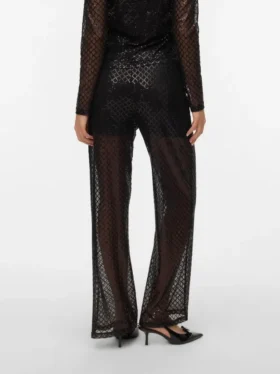 Pantalon taille haute Vmsafina