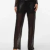 Pantalon taille haute Vmsafina