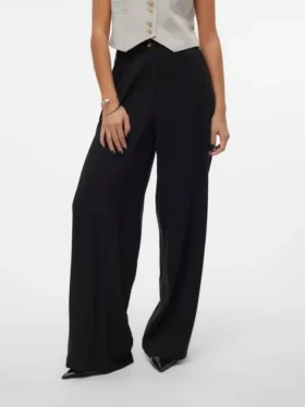 Pantalon taille haute Vmsally