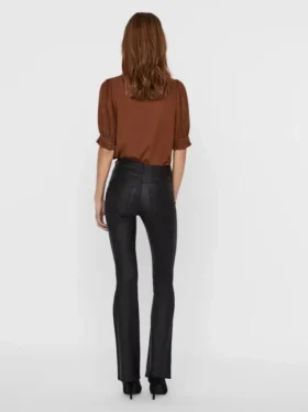 Pantalon taille haute Vmsiga