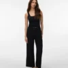Pantalon taille haute Vmtahia