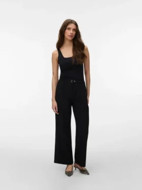 Pantalon taille haute Vmtahia
