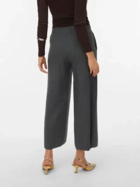 Pantalon taille mi-haute Awukno