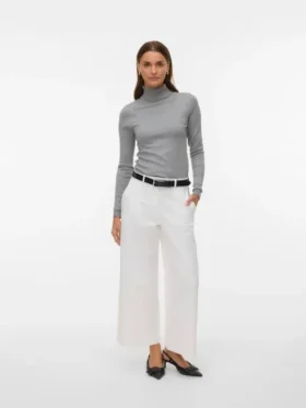 Pantalon taille mi-haute Awvana
