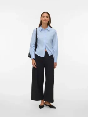 Pantalon taille mi-haute Awvana
