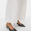 Pantalon taille mi-haute Awvana