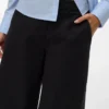Pantalon taille mi-haute Awvana